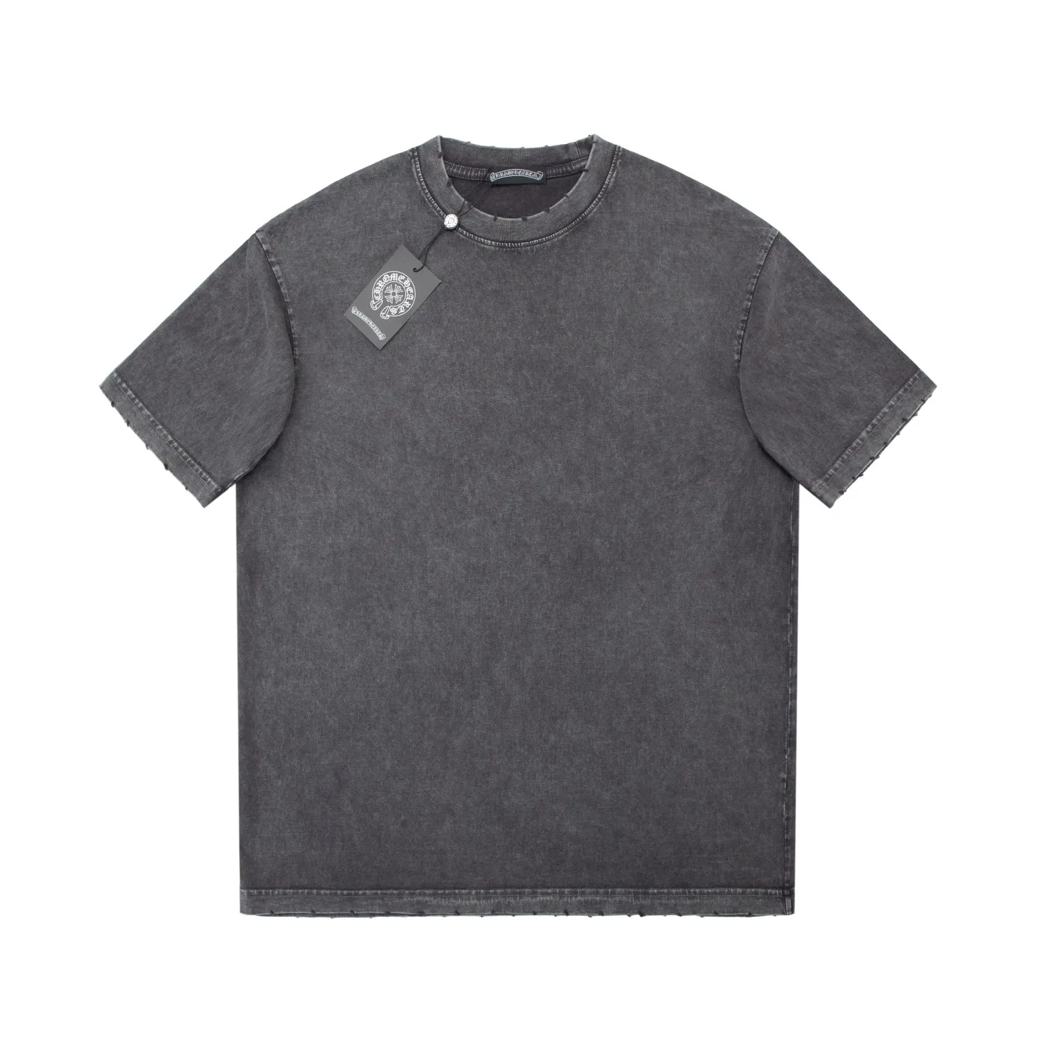 🅿️230 High quality ✨Cro❤✨🆕Classic logo letter pattern short sleeves. Official website synchronization, pure cotton fabric at the counter! Comfortable against the skin, durable and easy to wear, classic and simple logo design, meticulous original craftsmanship, customized 290G same vat dyed fabric, very comfortable to the touch, latest brick cabinet synchronization, OS off-shoulder version, fashionable and personalized, super versatile and good-looking, very suitable for both men and women, must-have style, tag, collar label, washed wheat, complete with three labels, black, gray, 2️⃣ colors S M L XL